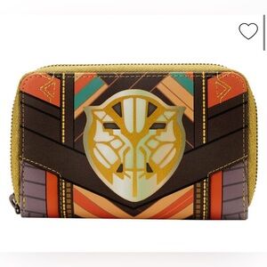 🆕 Black Panther Okoye Cosplay Zip Loungefly Wallet